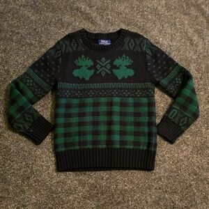 Kids Polo Ralph Lauren Moose Sweater